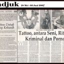 Tattoos, Between Art, Ritual Crime and Porno