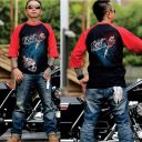 RAGLAN | RED | 3/4 | RP. 250.000
