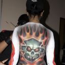 17 PAMERAN Bodypainting Charity For Pangandaran 21 July 2006