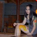 10.PAMERAN Bodypainting Passion & Paradise Soft Opening Bali Heaven 27 May 2011