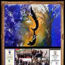(COLLABORATIVE ART PAINTING)media : acrylic on canvas size : 2m x 1,4m
