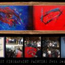 (EYES) media : acrylic on canvas size : 240cm x 90cm