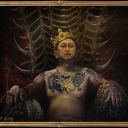 ( HIGHEST POSITION )  media : oil on canvas size : 100cm x 150cm