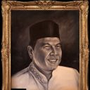 ( KHAIRUL TANJUNG )  media : acrylic on canvas size : 60cm x 50cm