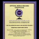 OFFICIAL WORLD RECORD CERTIFICATE APPRECIATION RHR