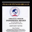 CERTIFICATE ORIGINAL RECORD INDONESIA AWARD