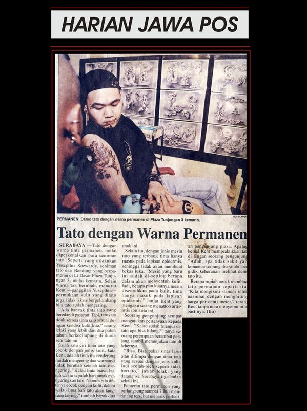 TATTOOS WITH PERMANENT COLOR