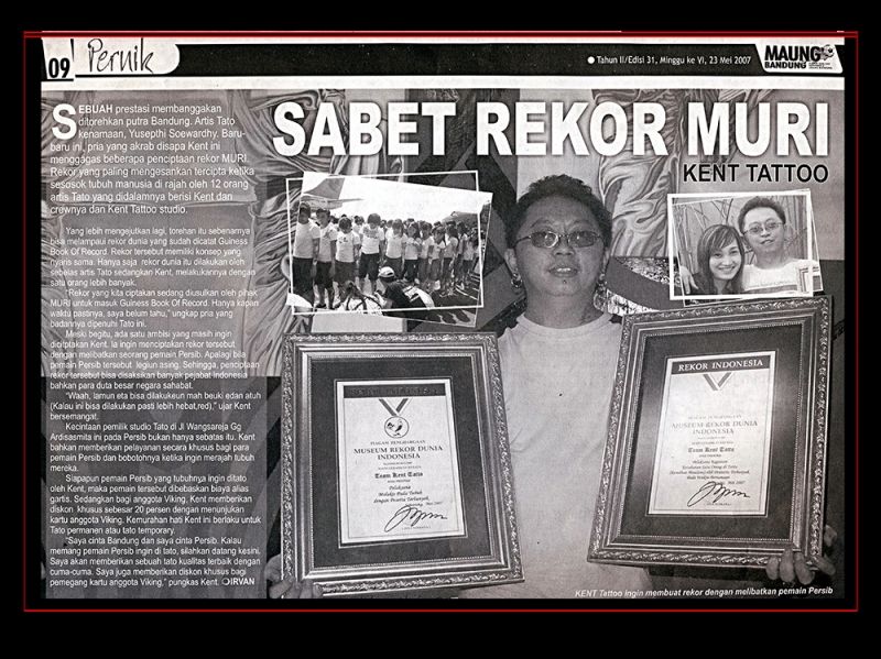 SABET REKOR MURI