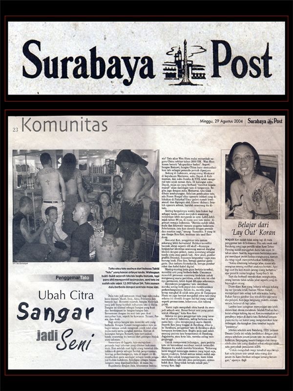 UBAH CITRA SANGAR JADI SENI