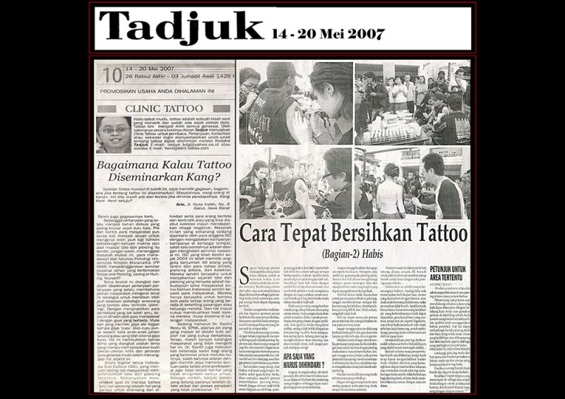 CEWEK AJA BERANI DITATTOO